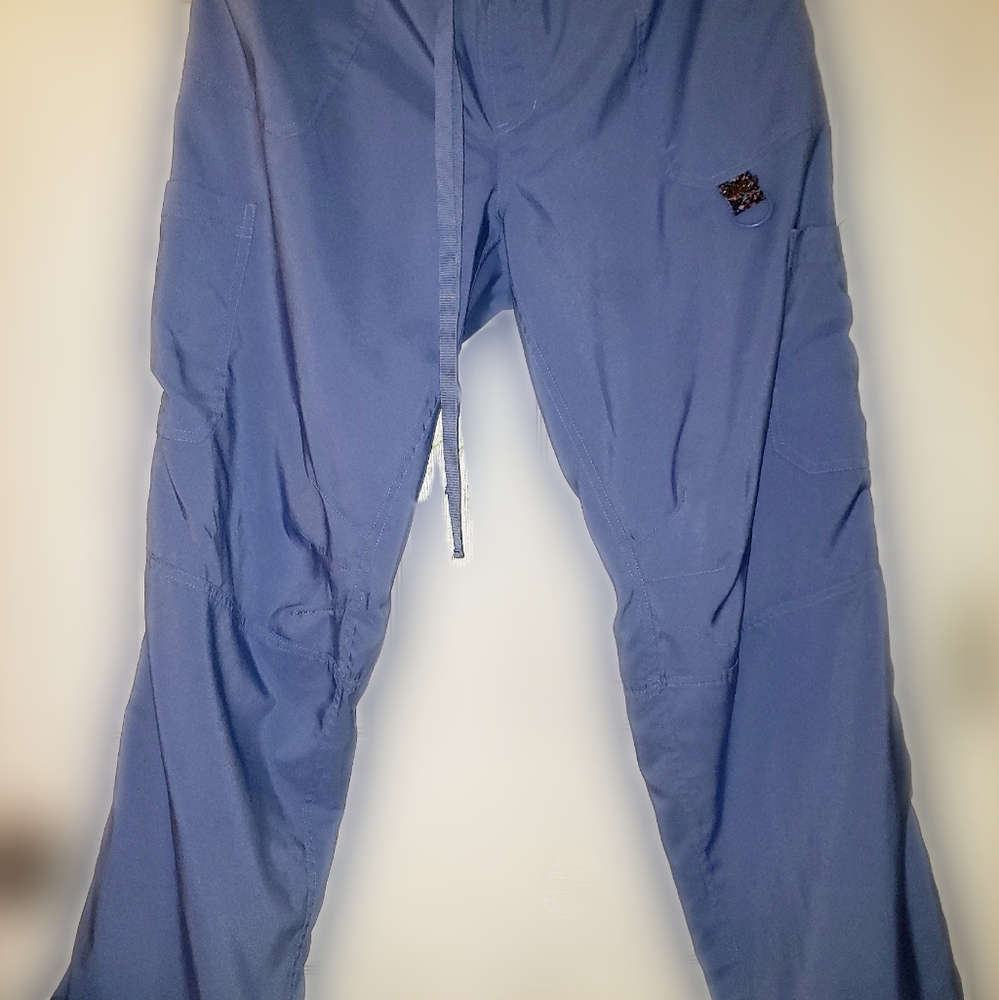 Koi Ceil Blue Scrub Pants XL